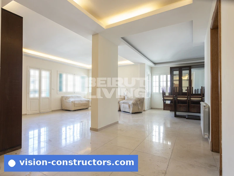 Apartment Semi Furnished | Modern | Balcony | Prime Location for rent in Achrafieh