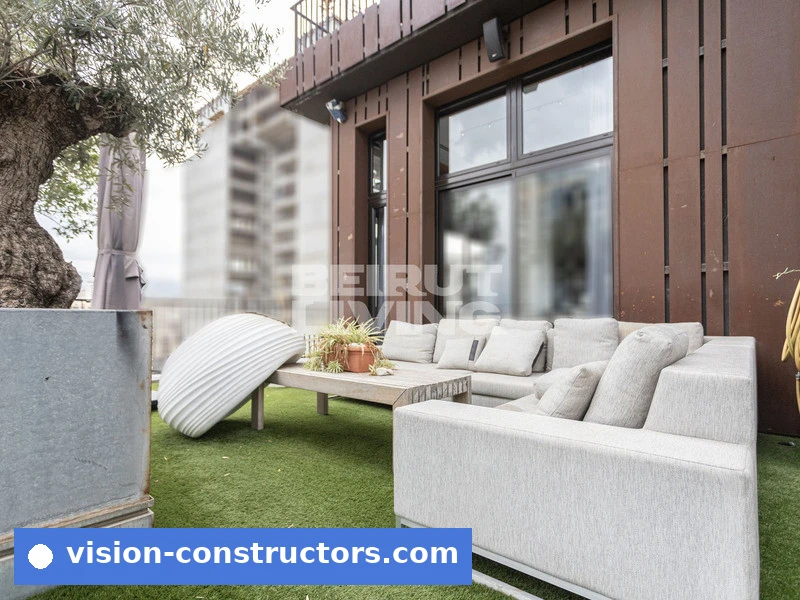 Luxurious Duplex | Terrace | Private Pool | Open View for rent in Achrafieh