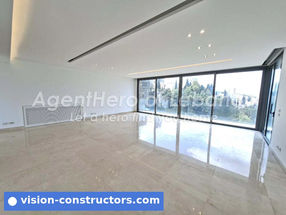 Apartment Spacious & Bright | Prime Location | Nice Balcony for rent in Achrafieh