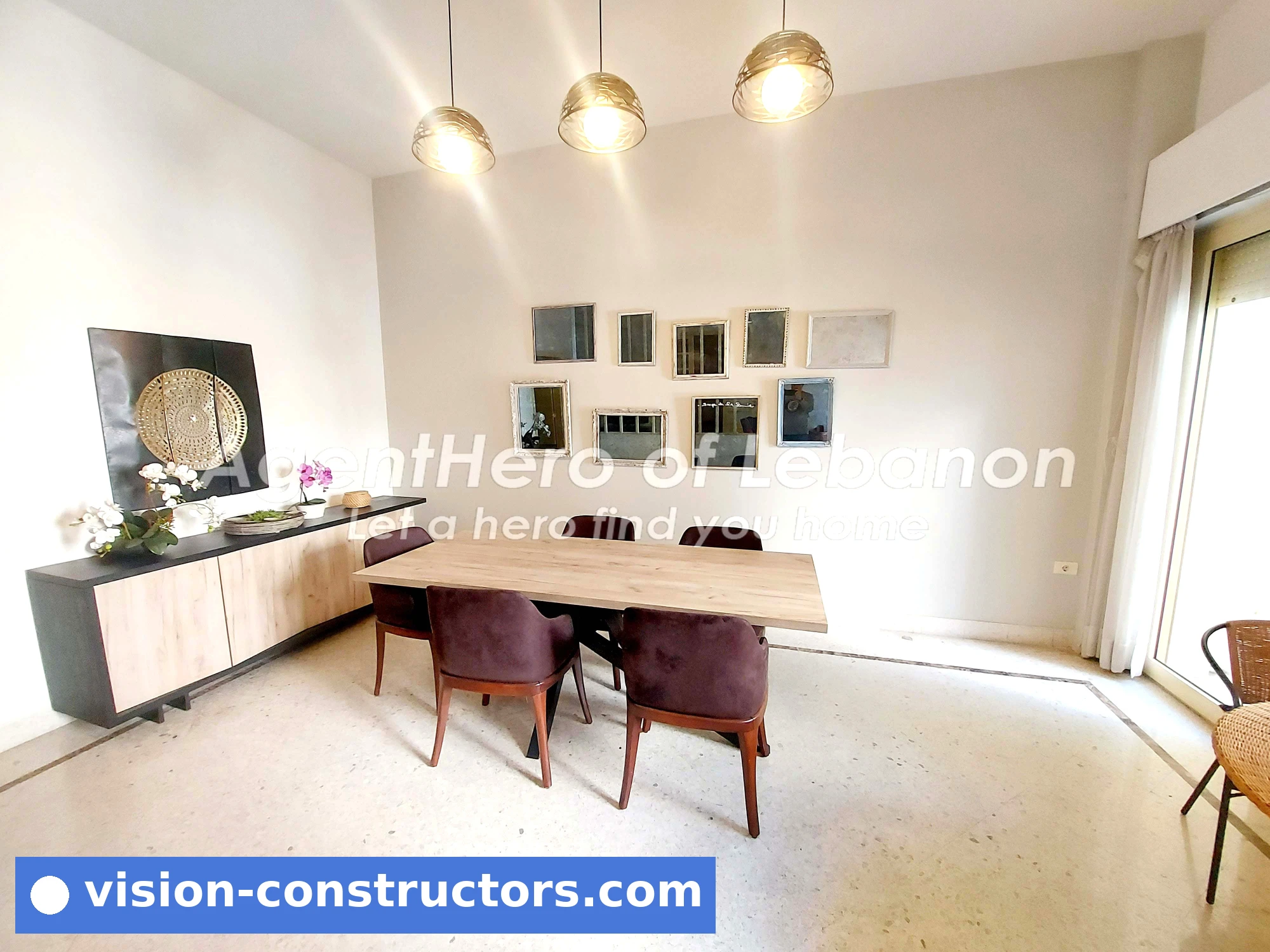 Apartment 3BR Apt. | Calm Area | Balcony + Greenery view for rent in Achrafieh