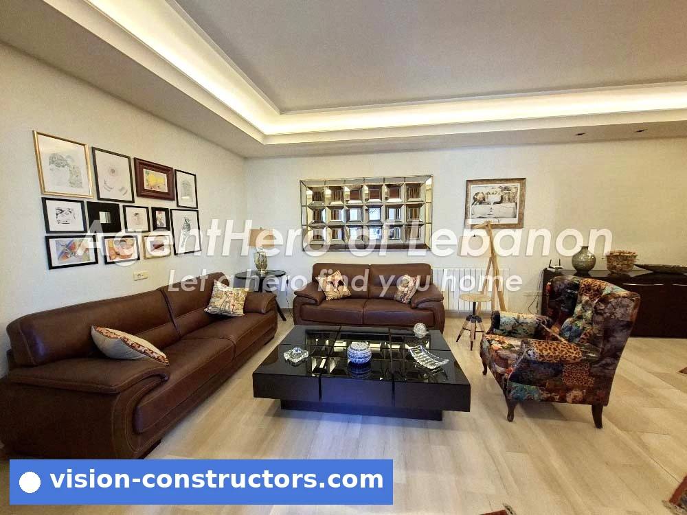 3BR Fully Furnished Apartment In Z Heart Of Achrafieh for rent
