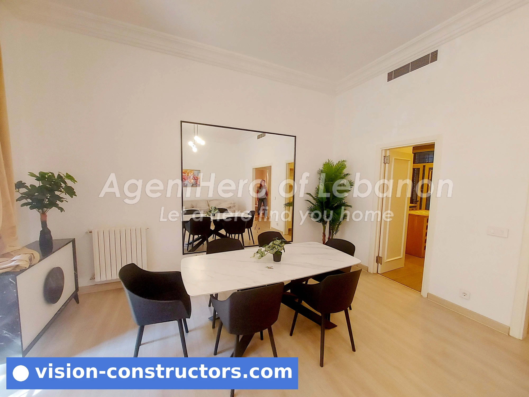 Unique Apartment With Private Garden & Terrace. for rent in Achrafieh