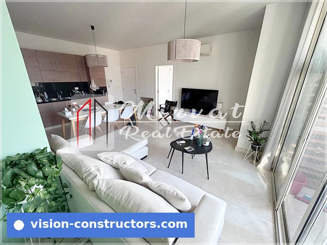 Modern Apartment For RentlLovely Balcony in Achrafieh