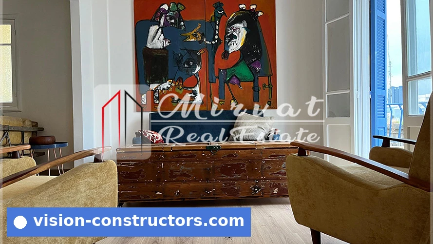 Apartment 2 Bedrooms Charming ApartmentlWith 3 Balconies for sale in Achrafieh