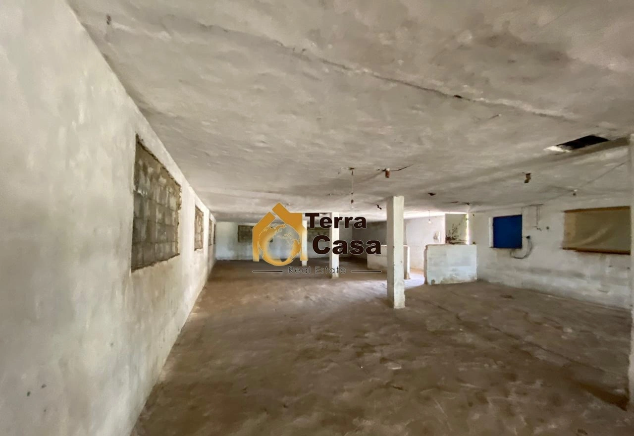 Zahle dhour warehouse for rent prime location ref