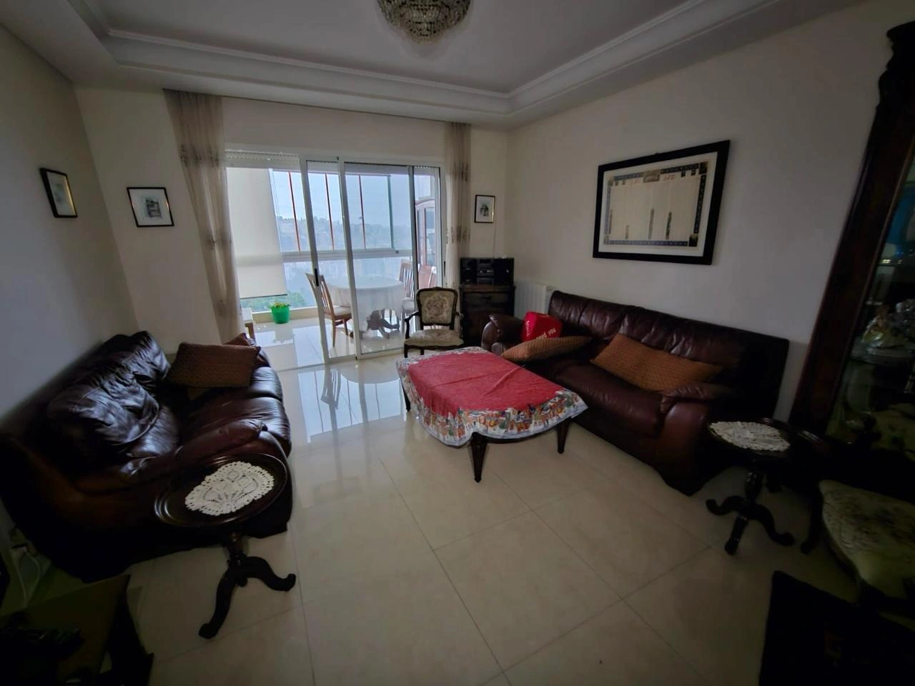 Mansourieh fully furnished apartment panoramic view for sale ref