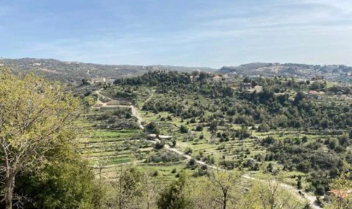 Land for sale in fatre – qartaba road, 870 sqm open panoramic view