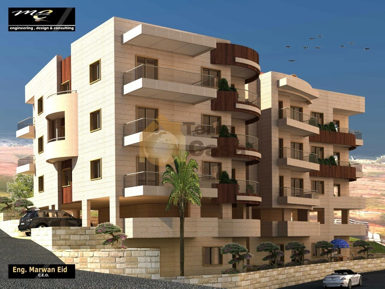 Zahle dhour payment facilities brand new apartment with open view
