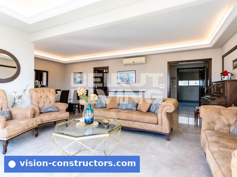 Apartment Modern & Bright | 3 Balconies | Nice View for rent in Achrafieh