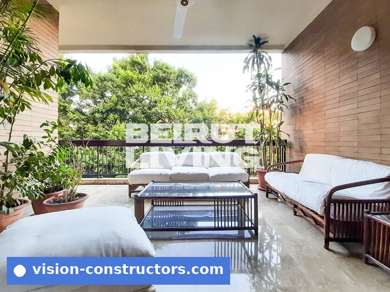 Apartment Spacious | Gorgeous | Open View | 7 Balconies for rent in Achrafieh