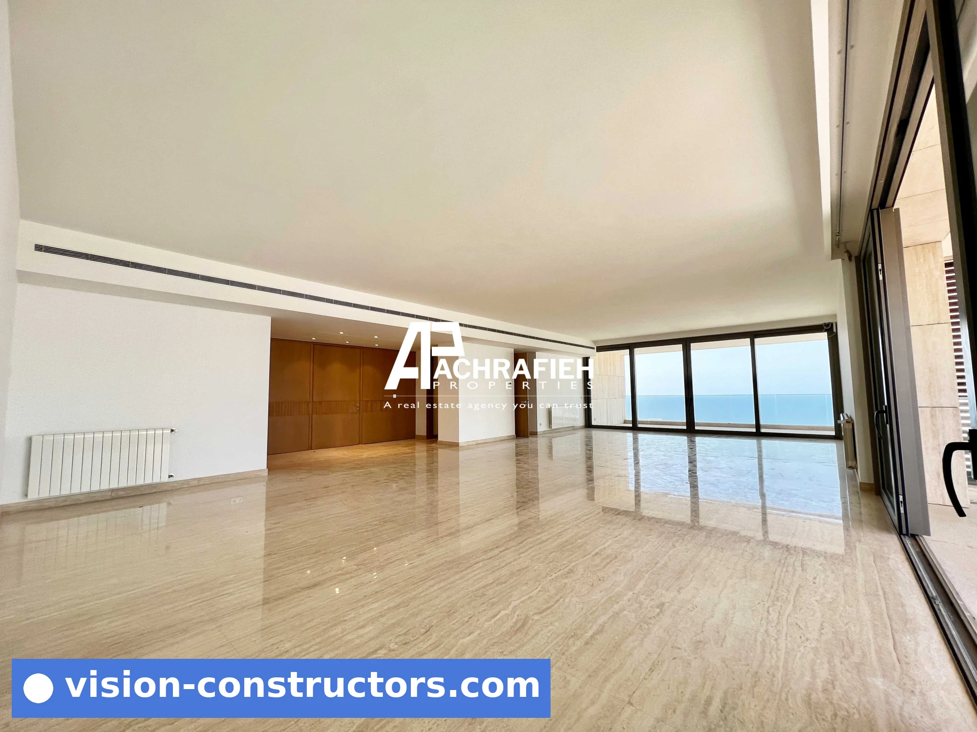 Unobstructed View | 24/7 Electricity | Apartment For Sale in Achrafieh