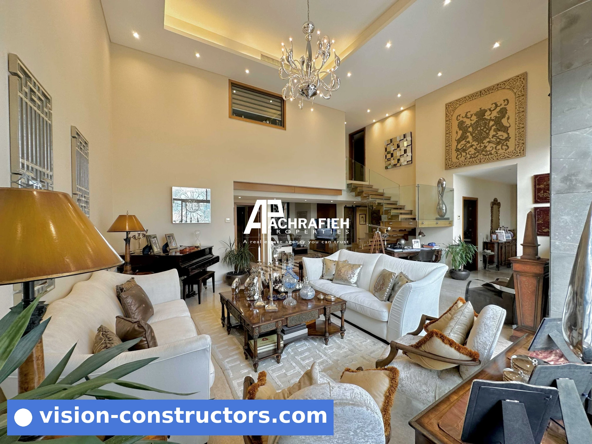 Apartment Spacious Terrace | Open Panoramic View | 465 Sqm for sale in Achrafieh