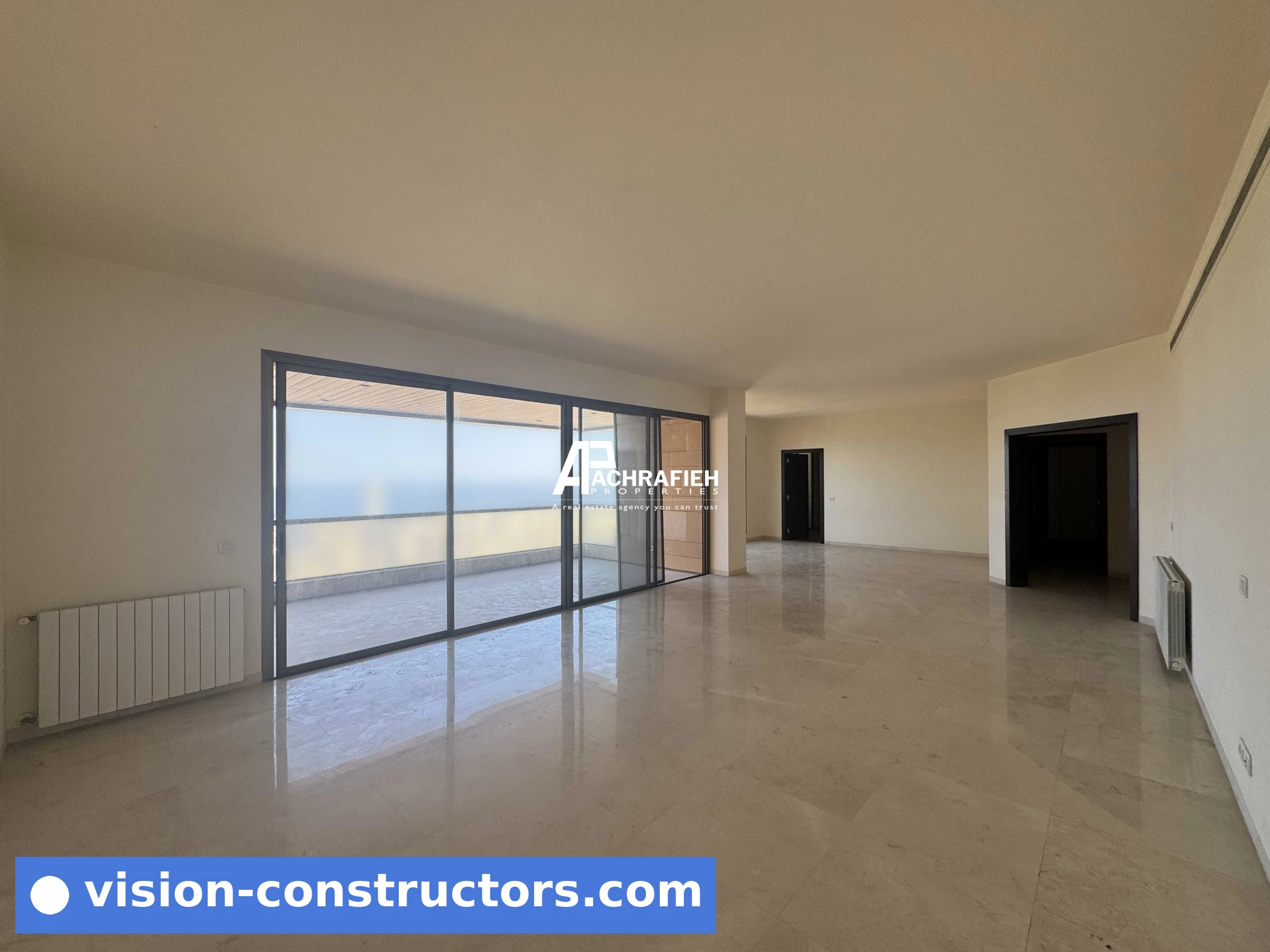 High Floor | 385 Sqm | Apartment for Rent in Achrafieh