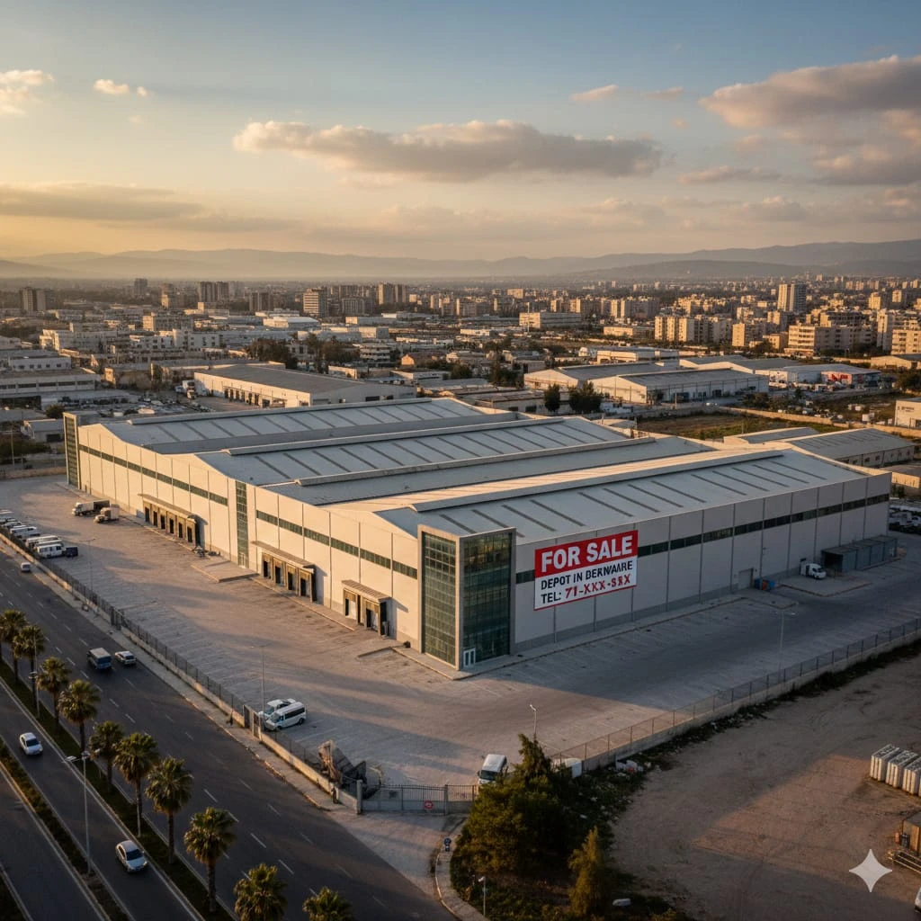 Industrial warehouse for sale in dekwaneh – metn
