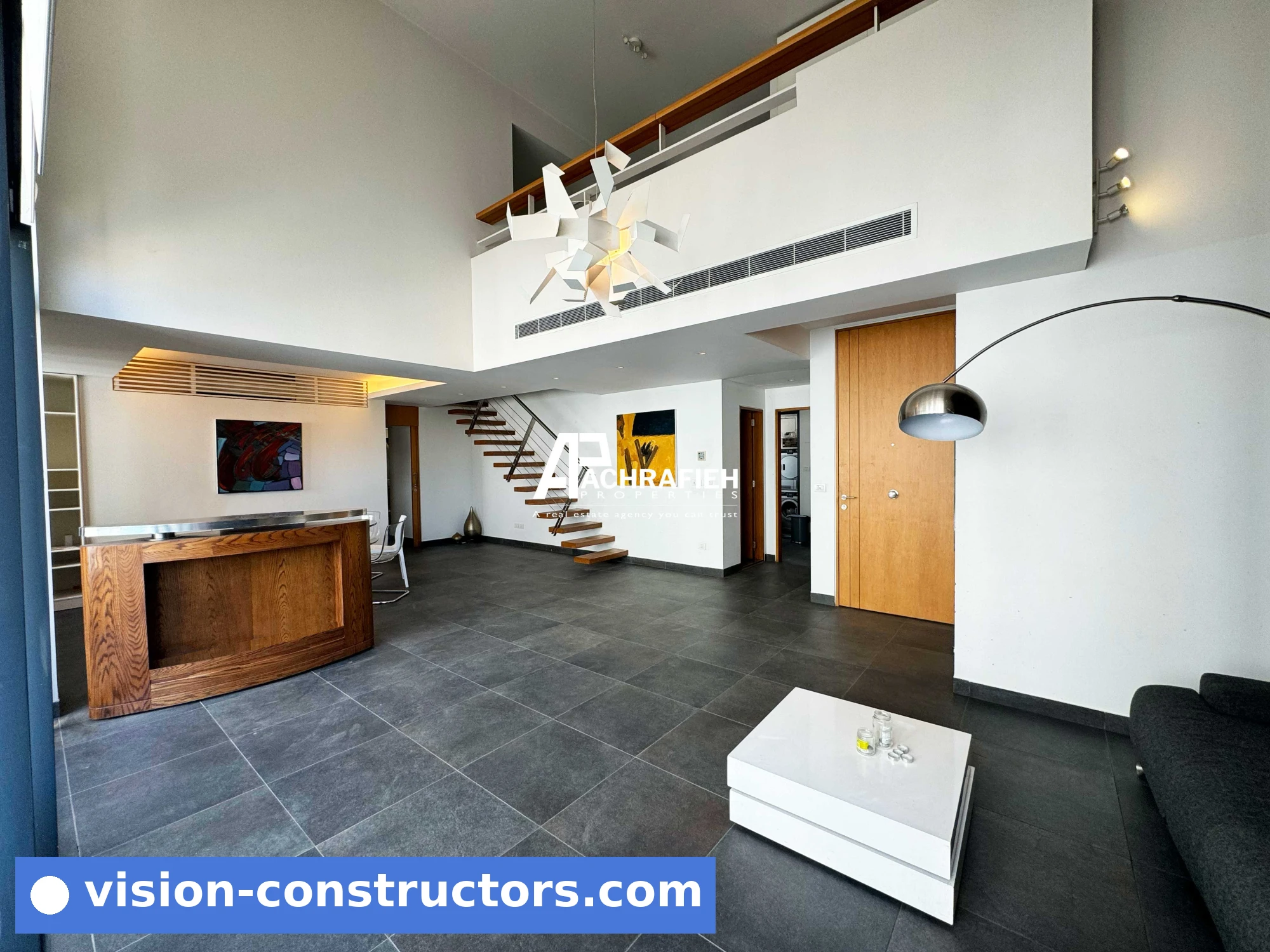 Other 3 Bedrooms Loft | Spacious Balcony | 210 Sqm for rent in Achrafieh