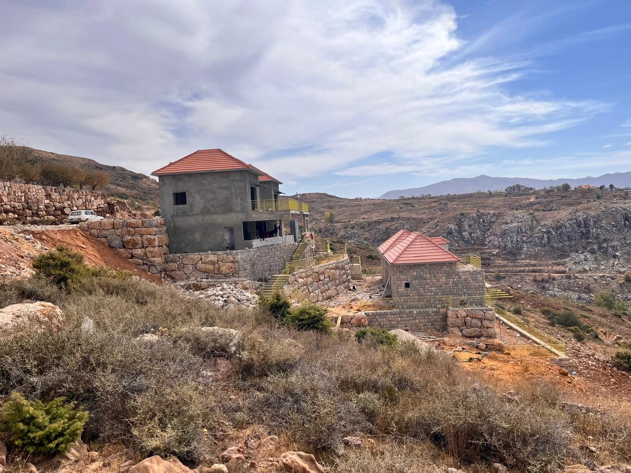 Zaarour land 1050 sqm for sale panoramic view