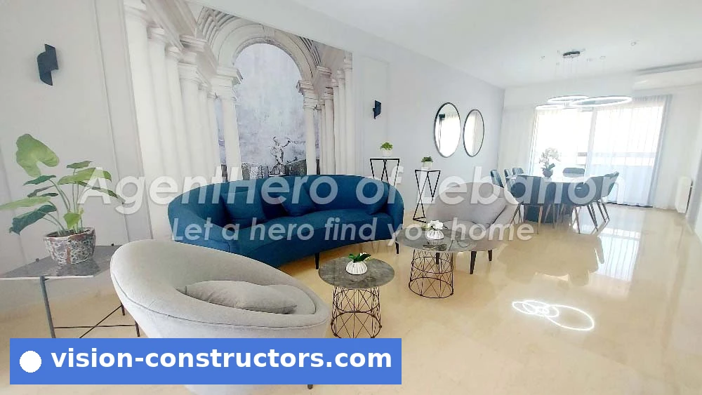 Apartment Calm Area | Stunning View | Large Terrace for rent in Achrafieh