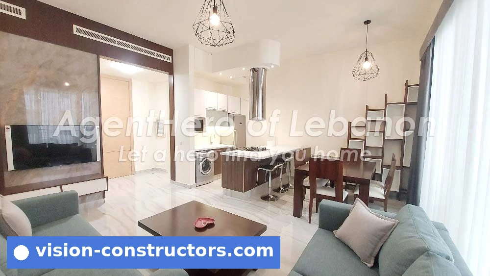 Apartment Fully Furnished | Pool & Gym | Balcony for rent in Achrafieh