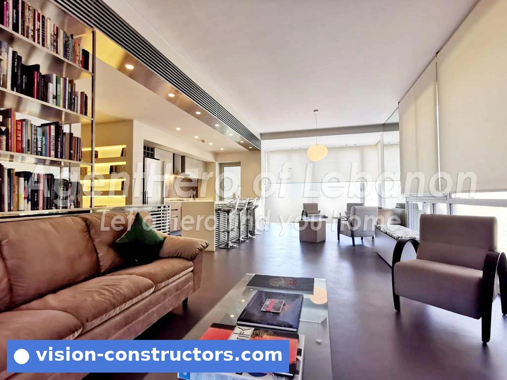 Apartment The 5 stars Apt. | Pool & Gym | Calm Area for rent in Achrafieh