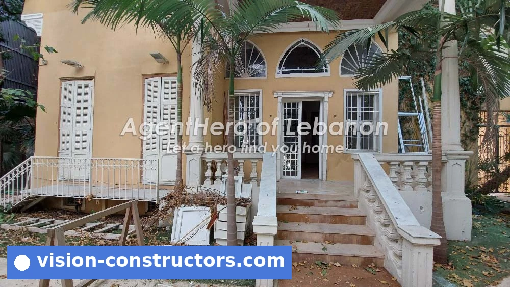 Apartment Private Villa &amp; Garden For Rent in Achrafieh