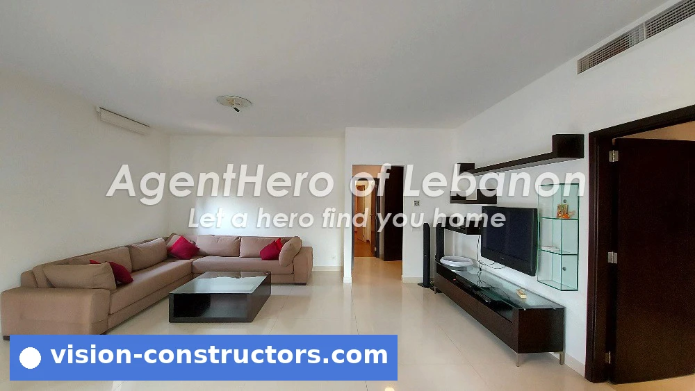 Apartment 2 BR Furnished Apt. in Z heart of Achrafieh + Balcony for rent