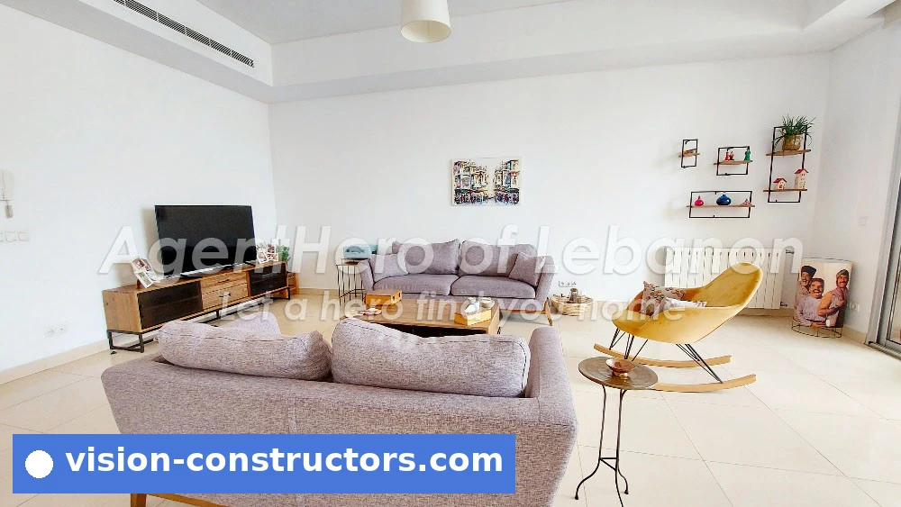 Apartment Prime Location | Nice Balcony | Pool & Gym for rent in Achrafieh