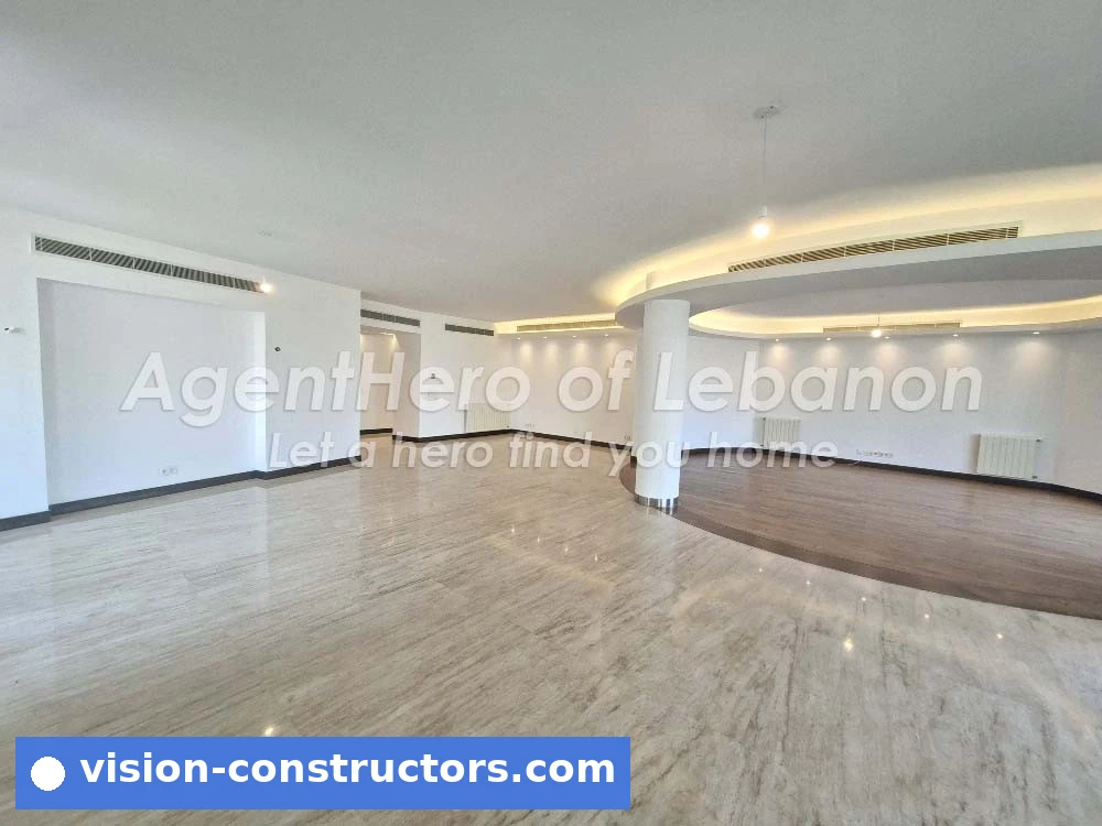 Spacious & Elegant Apartment | Gym & Pool | Large Balcony for rent in Achrafieh