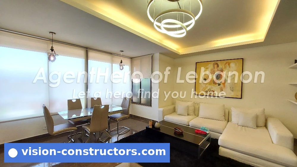 Apartment 2BR Well Decorated Apt | Open View | Calm Area for rent in Achrafieh