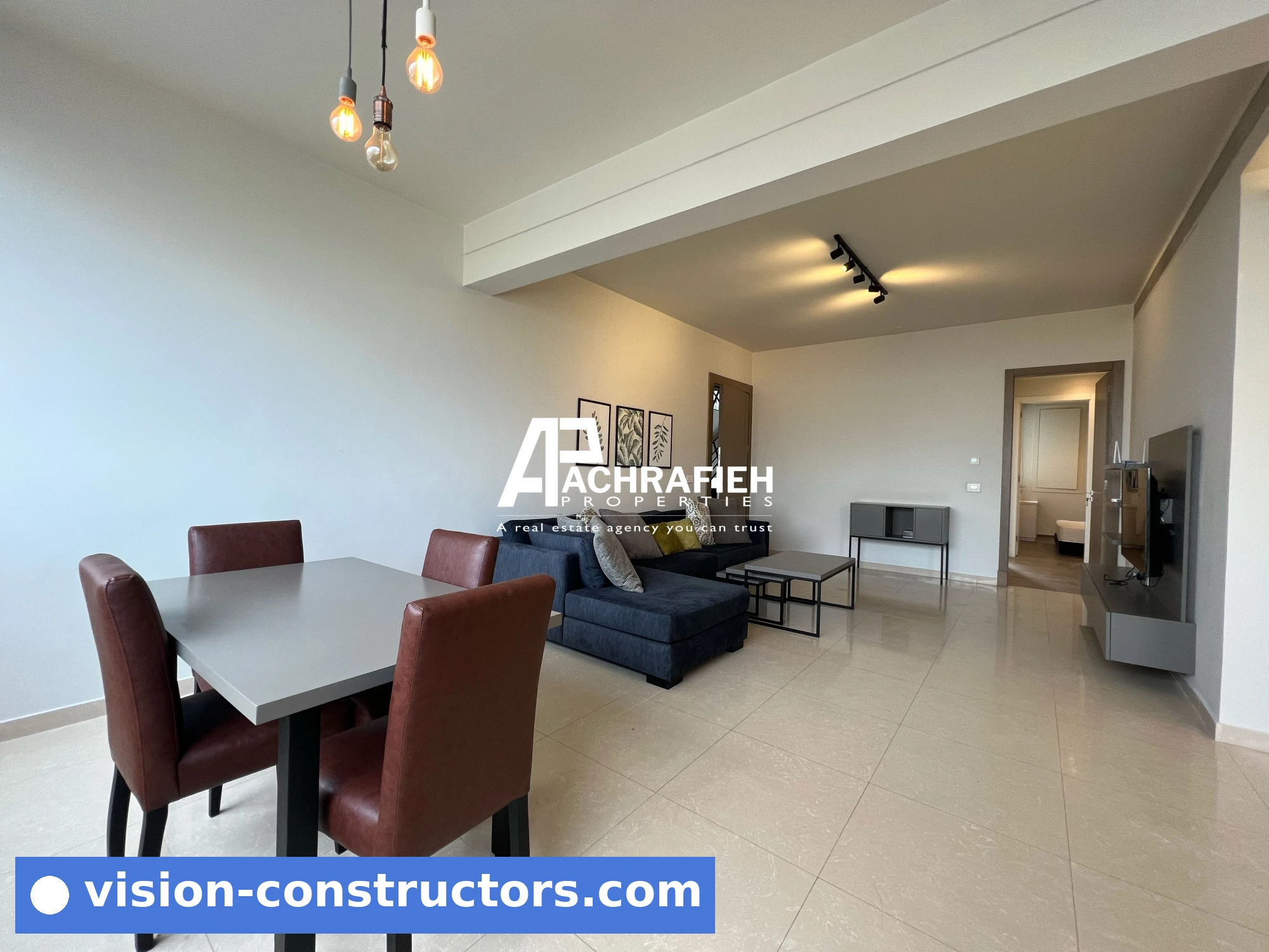 High Floor | Furnished | Apartment For Rent in Achrafieh
