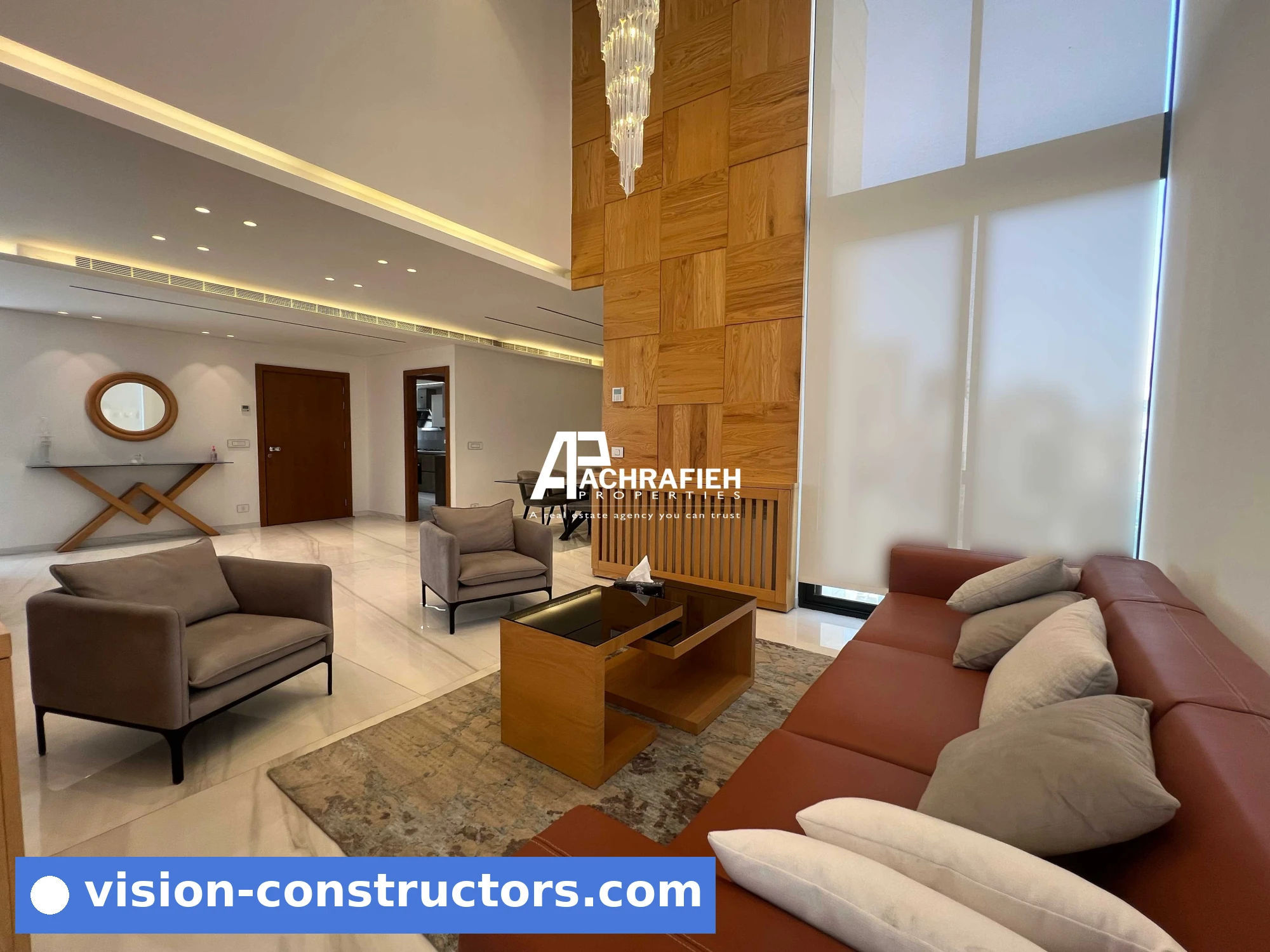 3 Master Bedrooms | 370 Sqm | Brand New Penthouse for rent in Achrafieh