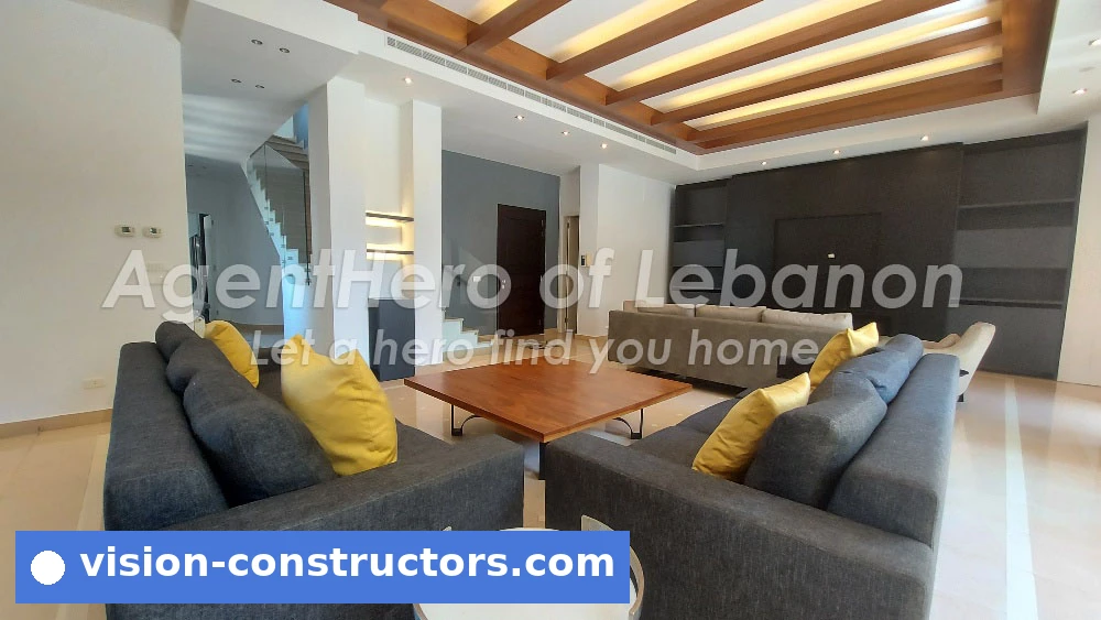 Apartment Modern Loft | Large Terrace | Prime Location for sale in Achrafieh