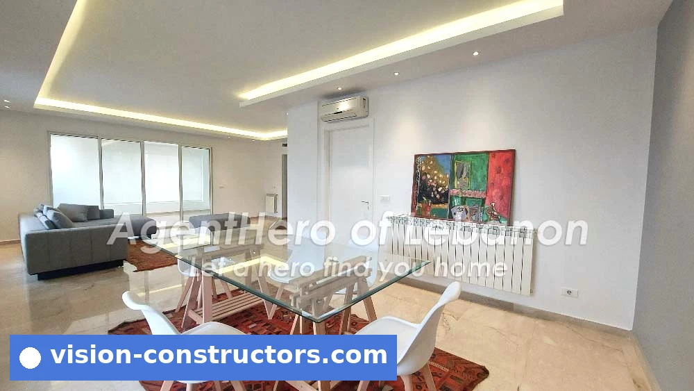 Apartment 3BR Unfurnished | Calm Area | Large Balcony. for sale in Achrafieh